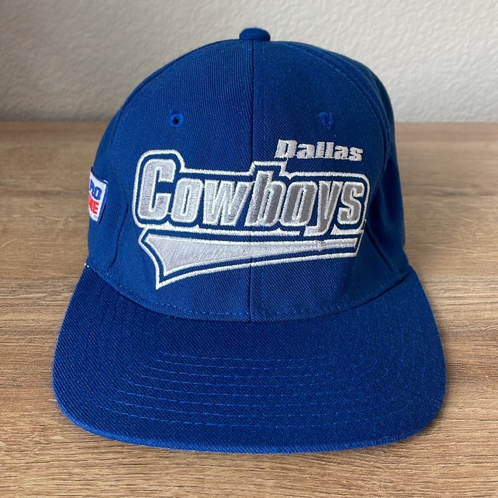 Vintage Dallas Cowboys Starter Pro Line Fitted Wool NFL side patch hat / 7-7 3/4